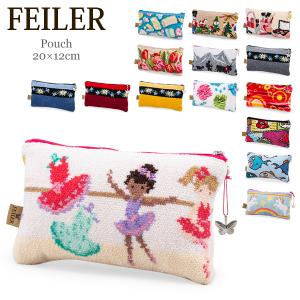 フェイラー Feiler ポーチ コスメポーチ レディース 20×12cm