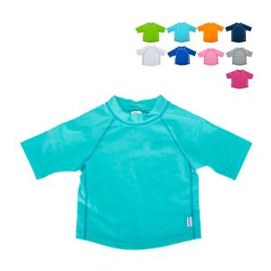 アイプレイ Iplay ラッシュガード 半袖 UVカット 無地 ベビー キッズ 770100 Short Sleeve Rashguard Shirt 紫外線対策 水着 子供 プール