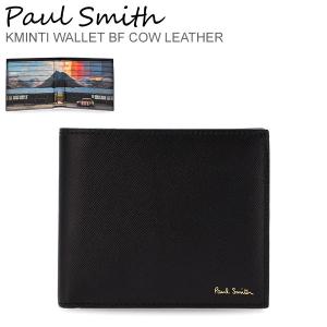 ポールスミス 二つ折り札入れ 財布 ブラック M1A 4832 BMULTI Paul Smith ポールスミス PAUL SMITH 二つ折り財布 財布 メンズ
