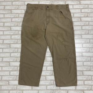 Carhartt（カーハート） デニムパンツ 古着 ワークパンツ ネイビー W44