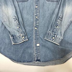 ポロラルフローレン デニムシャツ 長袖 古着 ...の詳細画像3