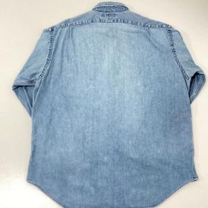 ポロラルフローレン デニムシャツ 長袖 古着 ...の詳細画像4