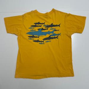 ヴィンテージ Tシャツ 古着 半袖 イエロー 黄色 シングルステッチ 90年代