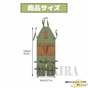 草刈り エプロン 大容量 園芸 サロペット 草...の詳細画像5