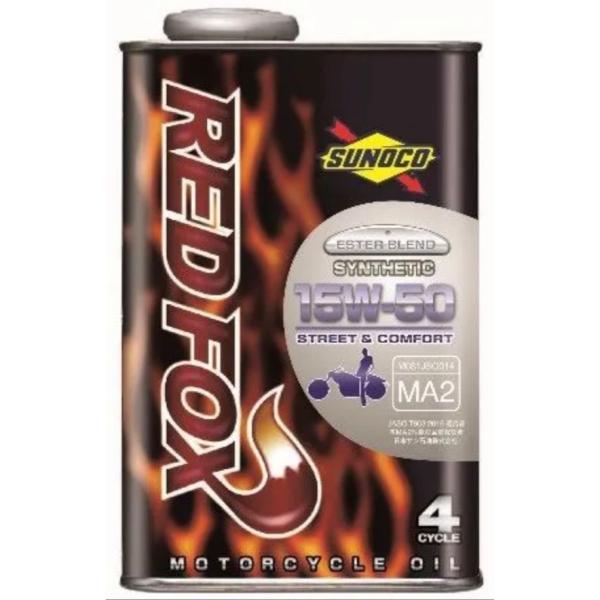 【1L缶2缶セット】REDFOX　STREET＆COMFORT　SYNTHETIC　合成油　15W-...