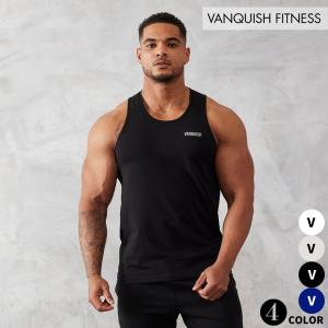 ヴァンキッシュ フィットネス VANQUISH ESSENTIAL REGULAR FIT TANK TOP メンズ タンクトップ 筋トレ ジム トレーニング ウエア 正規品