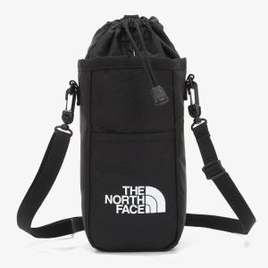 ノースフェイス ボトル ショルダーバッグ THE NORTH FACE WHITE LABEL CROSS BOTTLE BAG ブラック 水筒 ペットボトル タンブラー ポーチ ミニ｜lucio