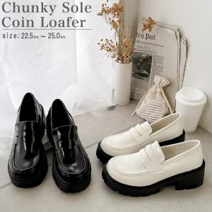 美品⭐︎ganni 厚底ローファー23cm相当 Ganni(ガニー) ローファー シューズ ロゴ 靴 モカシン (Ganni