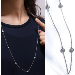 205【ミキモト】K18 ベビーパール　約3.4-3.9mm ネックレス　リボン 205【ミキモト】K18 ベビーパール 約3.4-3.9mm ネックレス リボン 205