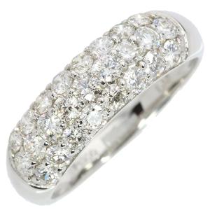 H&C ハート＆キューピット ダイヤモンド リング/指輪 1.0カラット プラチナ900 PT900 びっしりパヴェ/白・透明(ホワイト)/アウトレット・新品/届10/1点もの｜luck-jewel