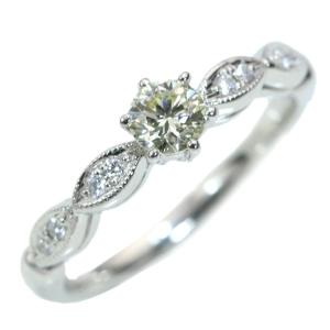 ギリオン 24-7 K18PG ピンクゴールド リング ダイヤモンド 0.01ct 一粒