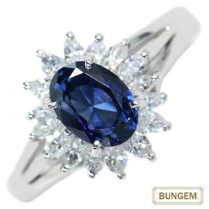 ルビー リング/指輪 2.09ct プラチナ900 PT900 濃厚レッド 力強い赤