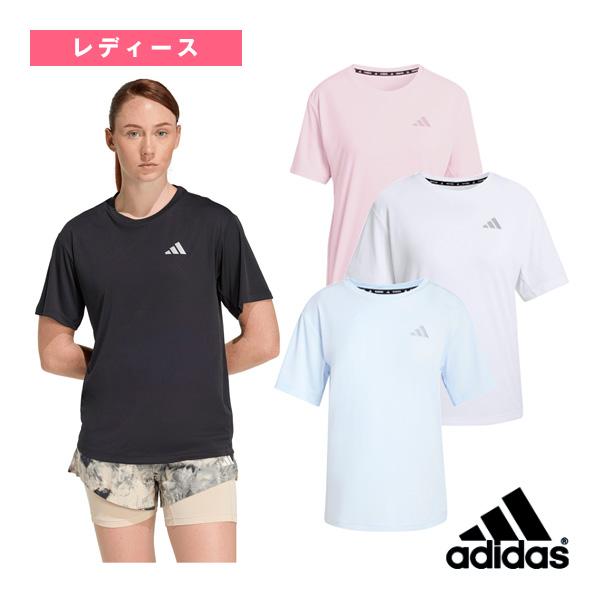 アディダス ランニングウェア『レディース』  ランエッセンシャルTシャツ RUN ESS TEE レ...