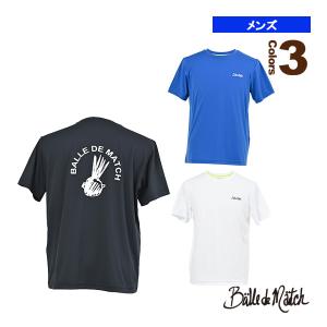 バルデマッチ テニス・バドミントンウェア『メンズ/ユニ』  バックプリントTシャツ/メンズ『BDM-B1104』