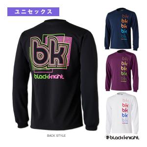 ブラックナイト テニス・バドミントンウェア（メンズ/ユニ）  ドライロングTシャツ／ユニセックス（T-3212U）｜luckpiece