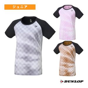 ダンロップ テニスウェア『ジュニア』  ゲームシャツ/ガールズ『DAP-1420W』｜luckpiece