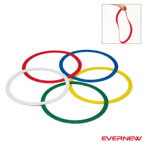 エバニュー オールスポーツトレーニング用品  ラバーリング／5色10枚組（ETE096）
