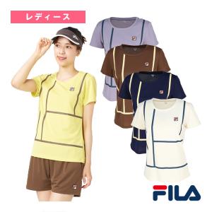 ellesse（エレッセ） テニスウェア レディース テニス Tシャツ 半袖 S