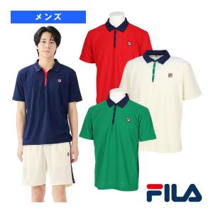 FILA（フィラ） テニスウェア メンズ ゲームシャツ VM7015 2023SS