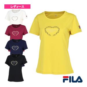 フィラ テニス・バドミントンウェア『レディース』  グラフィックTシャツ/レディース『VL2706』｜luckpiece