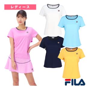 FILA（フィラ） テニスウェア レディース ゲームシャツ VL7507 2023SS