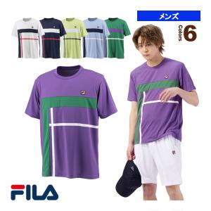 フィラ テニス・バドミントンウェア（メンズ/ユニ）  ゲームシャツ／メンズ（VM5601）｜luckpiece