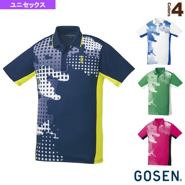 ゴーセン テニス・バドミントンウェア『メンズ/ユニ』  ゲームシャツ/ユニセックス『T1802』
