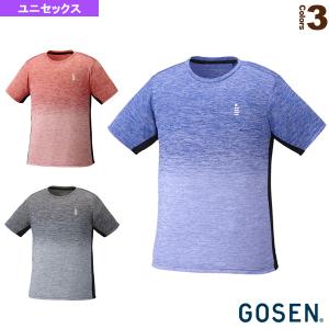 ゴーセン テニス・バドミントンウェア（メンズ/ユニ）  ゲームシャツ／ユニセックス（T1952）｜luckpiece