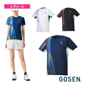 ゴーセン テニス・バドミントンウェア『レディース』  ゲームシャツ/レディース『T2345』｜luckpiece