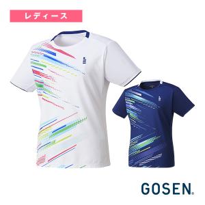 ゴーセン テニス・バドミントンウェア『レディース』  ゲームシャツ/レディース『T2401』｜luckpiece