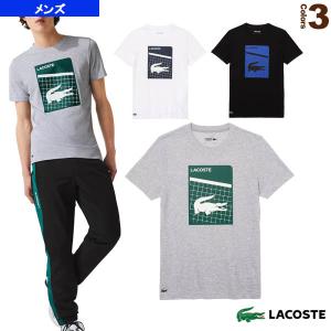 ラコステ テニス・バドミントンウェア（メンズ/ユニ）  ロゴ＆ネットTシャツ／メンズ（TH9654L）｜luckpiece