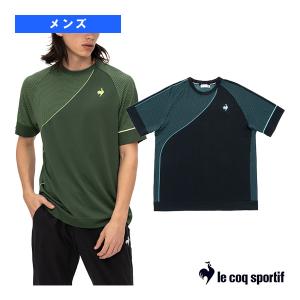 ルコック テニス・バドミントンウェア『メンズ/ユニ』  ゲームシャツ/メンズ『QTMWJA10』｜luckpiece