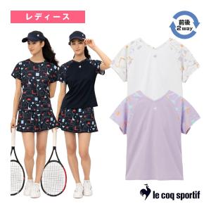 ルコック テニスウェア『レディース』 グラデーションゲームシャツ