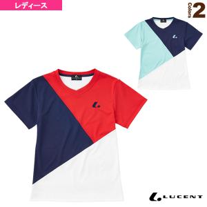 ルーセント テニスウェア『レディース』  ゲームシャツ/襟なし/レディース『XLH-247』｜luckpiece