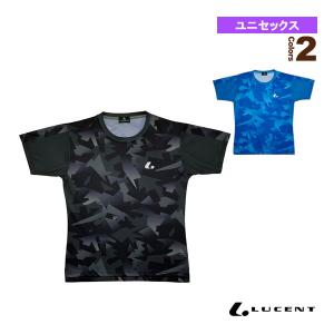 ルーセント テニス・バドミントンウェア（メンズ/ユニ）  ゲームシャツ／襟なし／ユニセックス（XLH-338）｜luckpiece