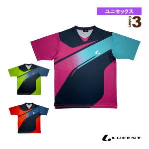 LUCENT（ルーセント） テニスウェア レディース ゲームシャツ オレンジ