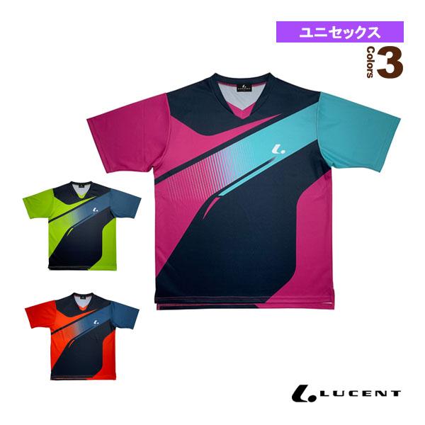 ルーセント テニスウェア『メンズ/ユニ』  ゲームシャツ 襟なし ユニセックス XLH-341