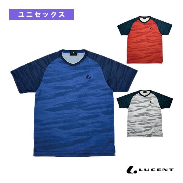 ルーセント テニスウェア『メンズ/ユニ』  ゲームシャツ 襟なし ユニセックス XLH-351