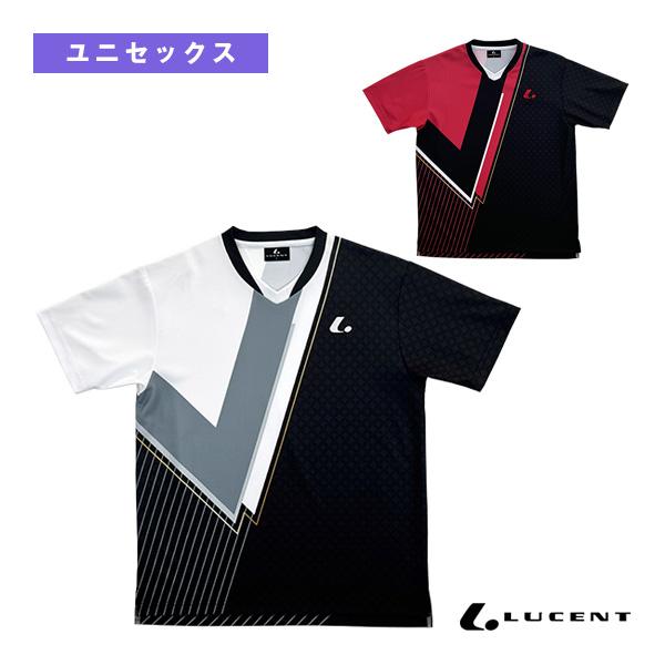 ルーセント テニスウェア『メンズ/ユニ』  ゲームシャツ 襟なし ユニセックス XLH-362