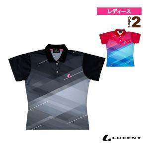 ルーセント テニスウェア『レディース』  ゲームシャツ/レディース『XLP-906』｜luckpiece