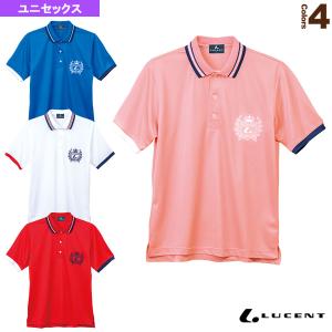 ルーセント テニス・バドミントンウェア（メンズ/ユニ）  ゲームシャツ／ユニセックス（XLP-833）｜luckpiece