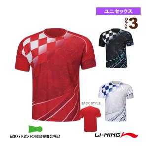 リーニン　Tシャツ　卓球　テニス　バトミントン LI-NING リーニン バドミントンウェア『ジュニア』 トレーニングT