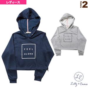 Lilly ＆ Emma テニス・バドミントンウェア『レディース』  FEEL ALOHA プルパーカー/レディース『10191』｜luckpiece