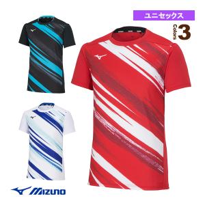 ミズノ テニス・バドミントンウェア（メンズ/ユニ）  ゲームシャツ／ユニセックス（62JAA002）｜luckpiece