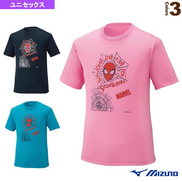 ミズノ テニス・バドミントンウェア『メンズ/ユニ』 MARVEL マーベルTシャツ/Type3/スパ...