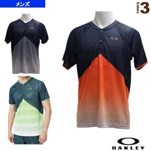 オークリー テニス・バドミントンウェア（メンズ/ユニ）  ZC RADICAL HENRY／ヘンリーネックゲームシャツ／メンズ（458147JP）｜luckpiece