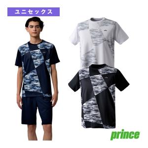 プリンス テニス・バドミントンウェア『メンズ/ユニ』  ゲームシャツ/ユニセックス『MS4006』｜luckpiece