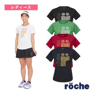 ローチェ『roche』 テニス・バドミントンウェア『レディース』  プラクティスTシャツ/レディース『248521』｜luckpiece