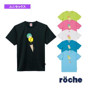 ローチェ（roche） テニス・バドミントンウェア（メンズ/ユニ）  モンチッチrocheコラボTシャツ／ユニセックス（M0069）｜luckpiece