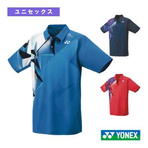 ヨネックス テニスウェア『メンズ/ユニ』  ゲームシャツ/ユニセックス『10606』｜luckpiece